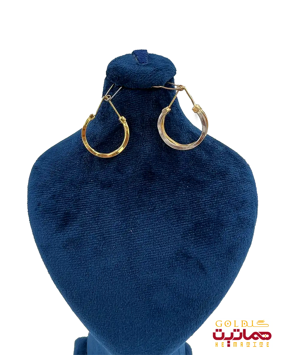 گوشواره حلقه ای ویولت